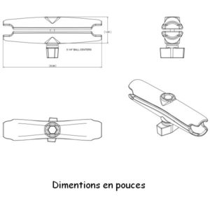 Bras long pour boule B – Image 4