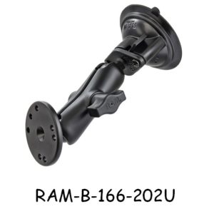 Kit bras standard avec ventouse à dépression Twist-Lock™ et base ronde boule B