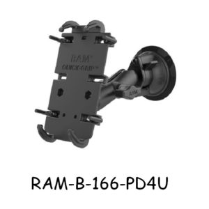 Kit Support à ventouse Quick-Grip™ pour smartphone grande taille